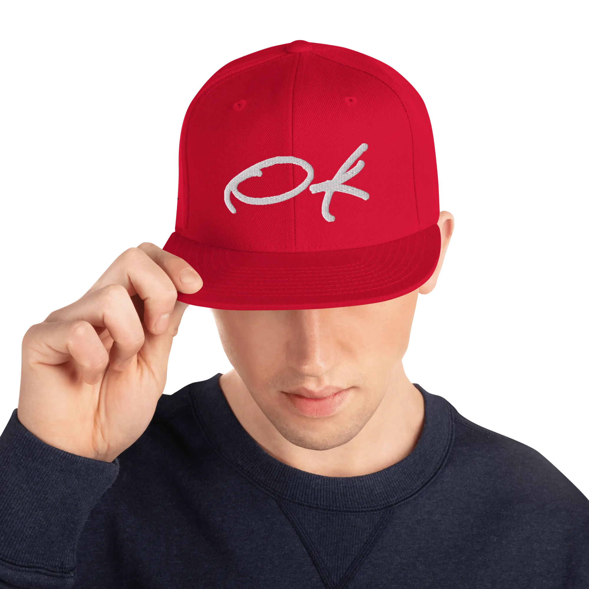 3D Print OK Initials Baseball Cap