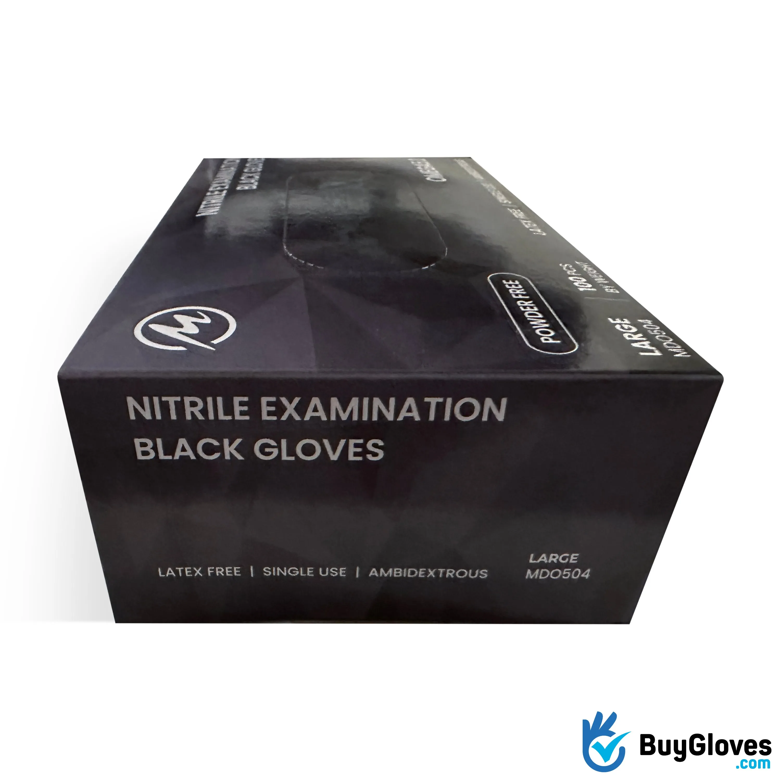 Black Nitrile Exam Gloves 5 Mil - 1000 Count