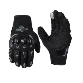 Breathable Touch Screen Polyester Biker Gloves