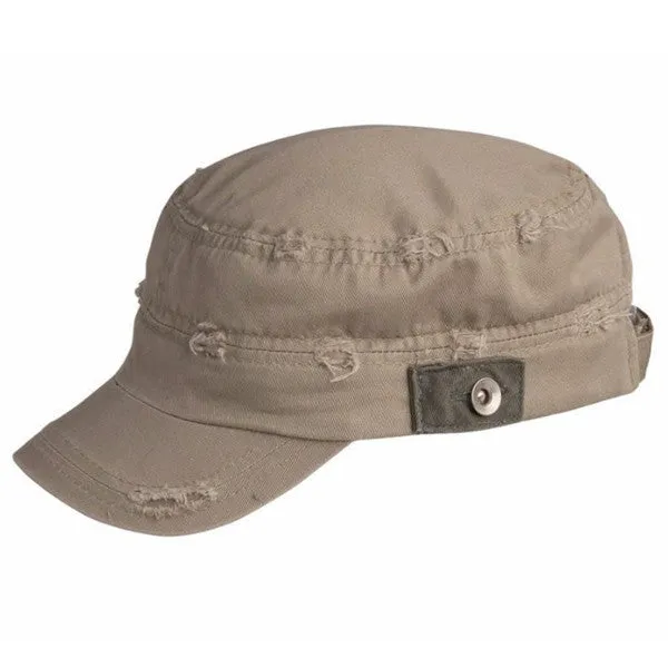 Conner - Distressed Army Fatigue Cap