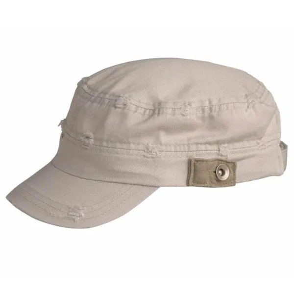 Conner - Distressed Army Fatigue Cap