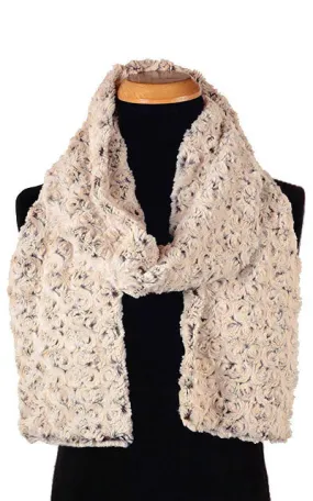 Men's Classic Scarf - Rosebud Faux Fur