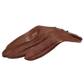 Mens Unlined Leather Glove For Fitted Tight