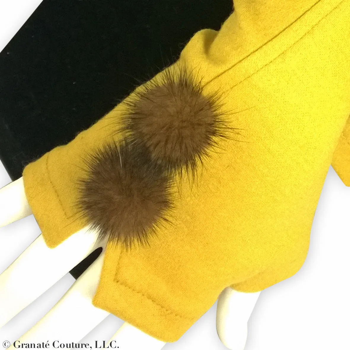 MINK FUR Gloves.  more colours