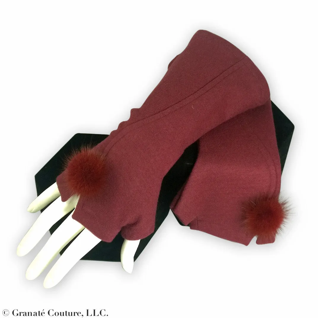 MINK FUR Gloves.  more colours