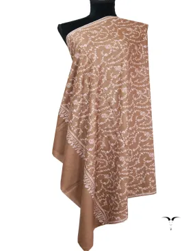 Natural Embroidery Pashmina Shawl 7481