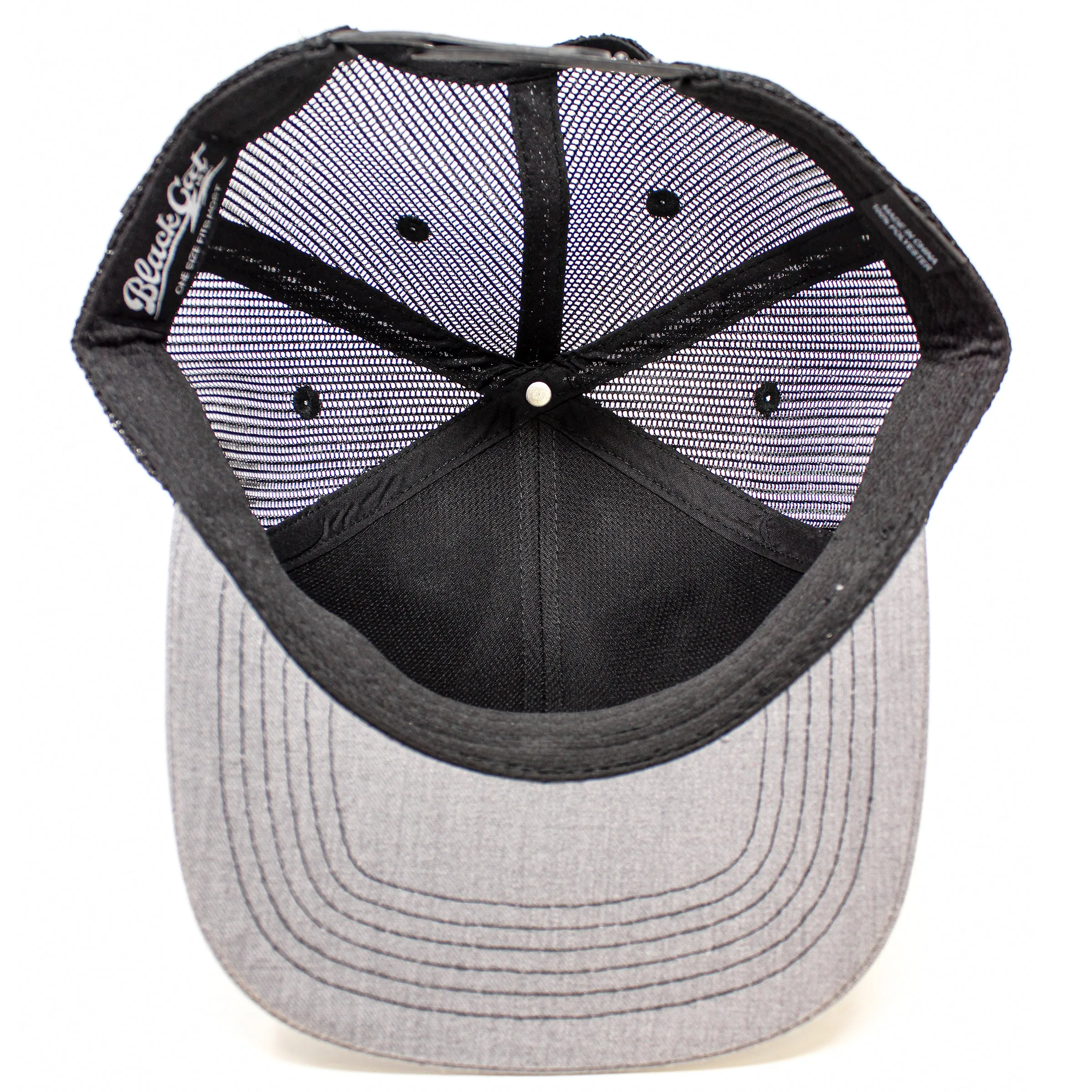 OE - Performance Trucker Hat - Twisting Tarpon Leather Patch