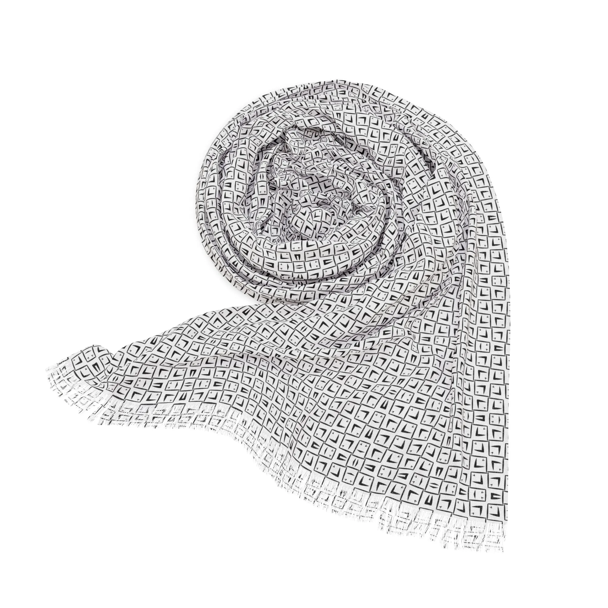 Patterned Light Scarf