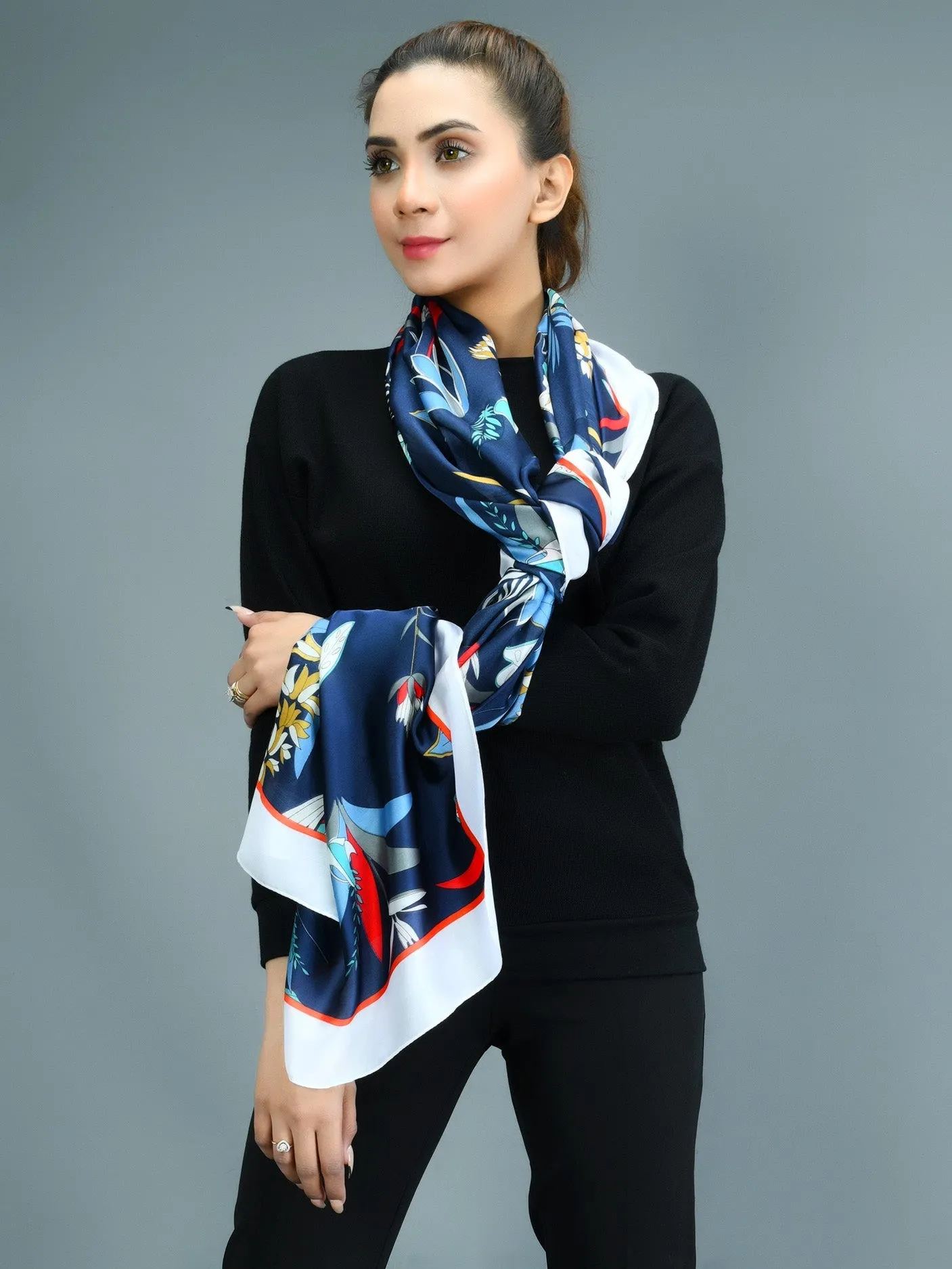 Printed Silk Scarf