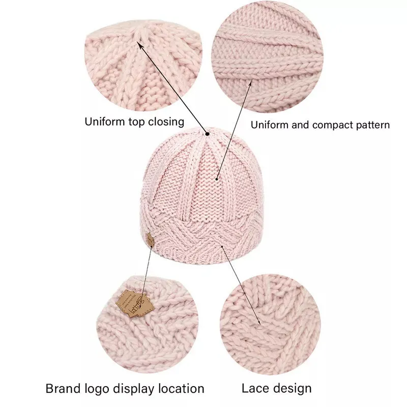 TEEK - Knitted Ridge Beanie Hats